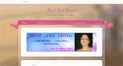 Desktop Screenshot of muchloveliving.com